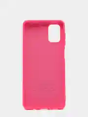 Алый чехол Siliconе Case для Samsung M51 Cамсунг М51 soft touch