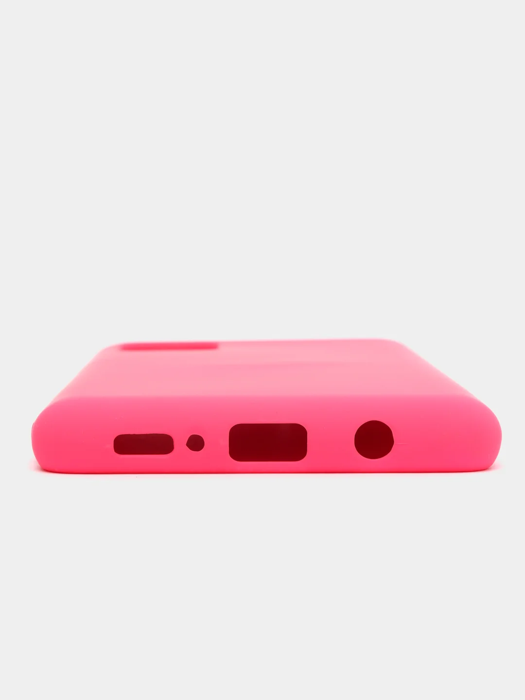 Алый чехол Siliconе Case для Samsung M51 Cамсунг М51 soft touch