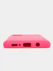 Алый чехол Siliconе Case для Samsung M51 Cамсунг М51 soft touch