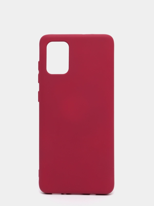 Чехол Siliconе Case для Samsung A71 Cамсунг А71 soft touch
