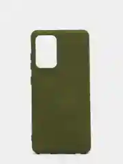 Зелёный хаки чехол Siliconе Case для Samsung A52 Cамсунг А52 soft touch