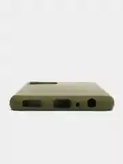 Зелёный хаки чехол Siliconе Case для Samsung A52 Cамсунг А52 soft touch
