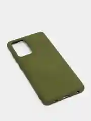 Зелёный хаки чехол Siliconе Case для Samsung A52 Cамсунг А52 soft touch