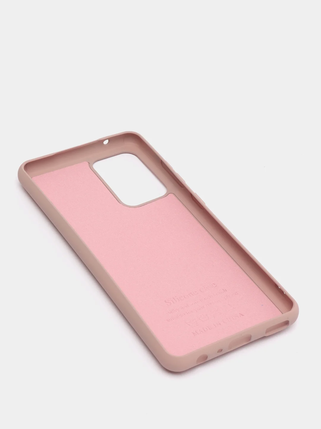 Коралловый меланж чехол Siliconе Case для Samsung A52 Cамсунг А52 soft touch