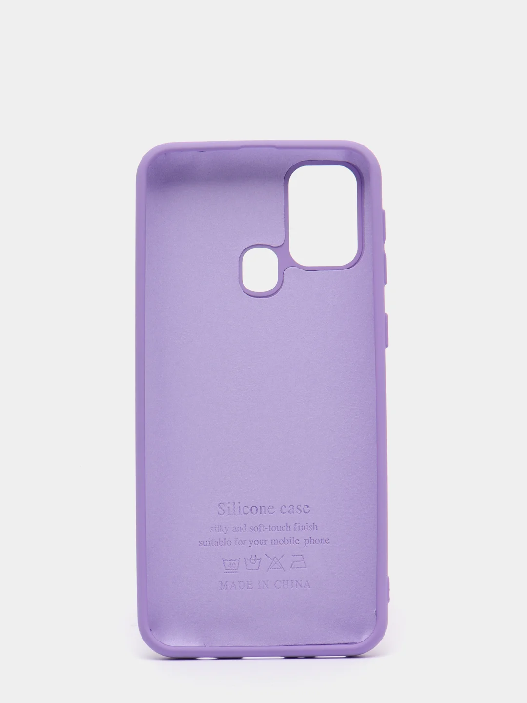 Аметистовый чехол Siliconе Case для Samsung M31 Cамсунг М31 soft touch
