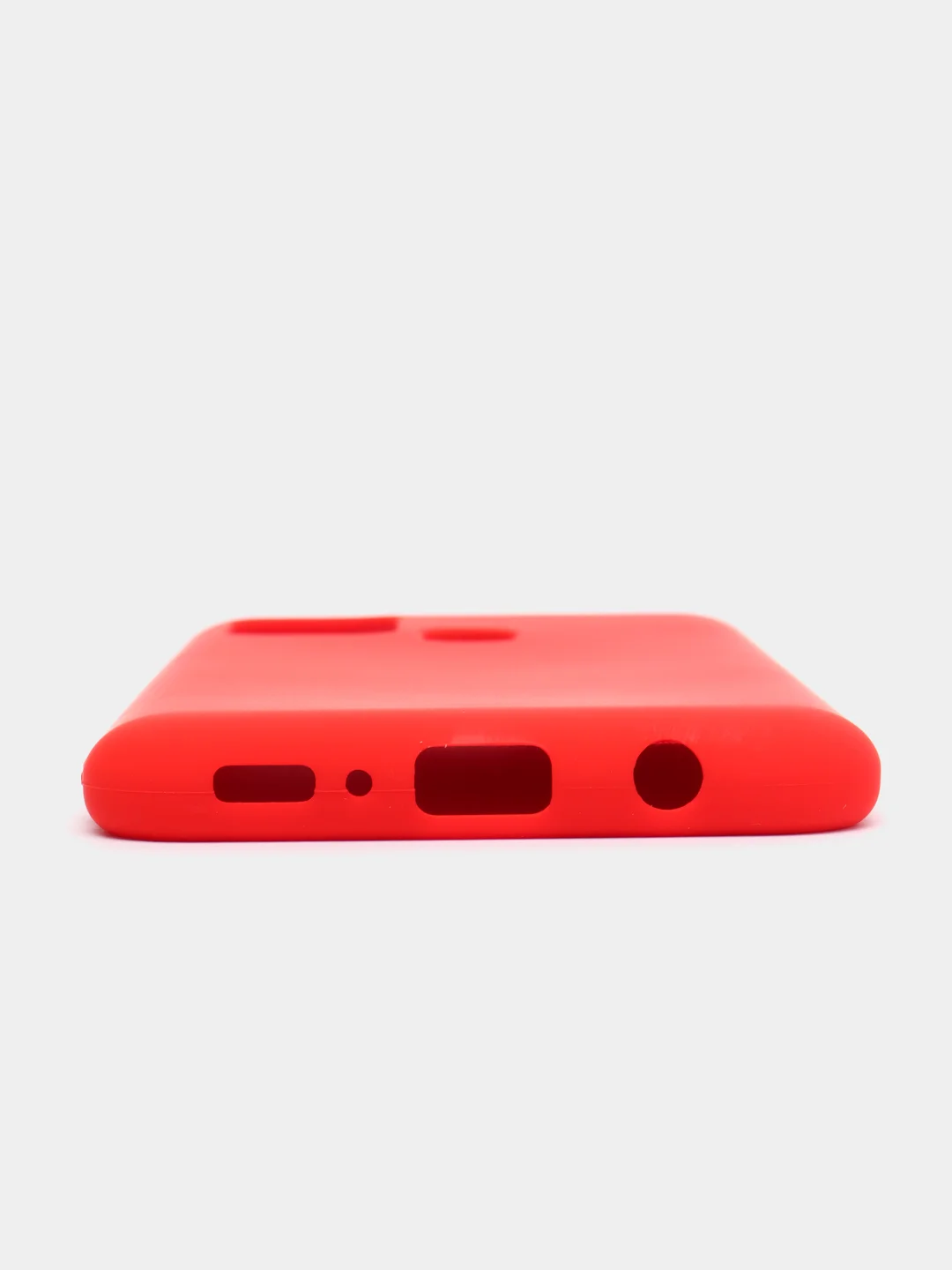 Красный чехол Siliconе Case для Samsung M31 Cамсунг М31 soft touch