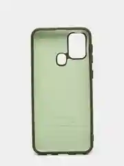 Зелёный хаки чехол Siliconе Case для Samsung M31 Cамсунг М31 soft touch