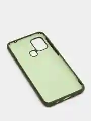 Зелёный хаки чехол Siliconе Case для Samsung M31 Cамсунг М31 soft touch