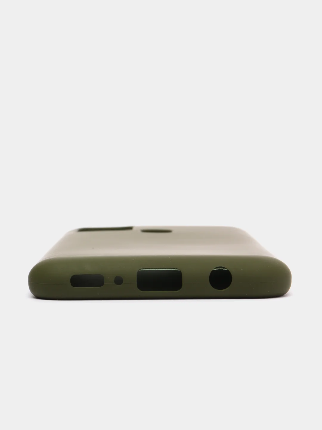 Зелёный хаки чехол Siliconе Case для Samsung M31 Cамсунг М31 soft touch