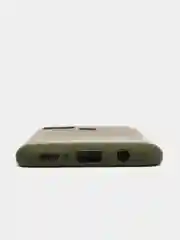 Зелёный хаки чехол Siliconе Case для Samsung M31 Cамсунг М31 soft touch