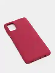 Тёмно-бордовый чехол Siliconе Case для Samsung M51 Cамсунг М51 soft touch