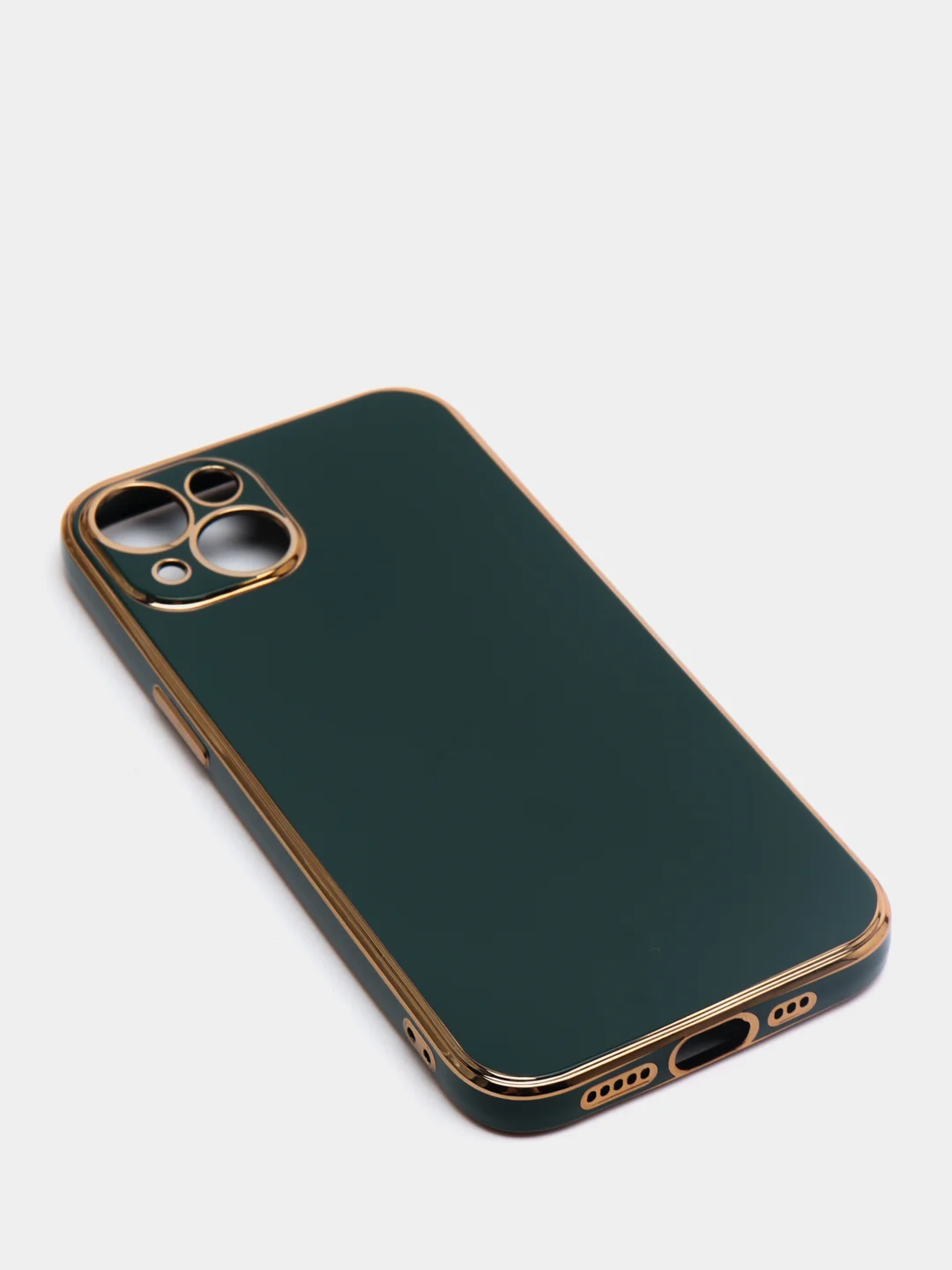 Золотистый хаки чехол для iPhone 13