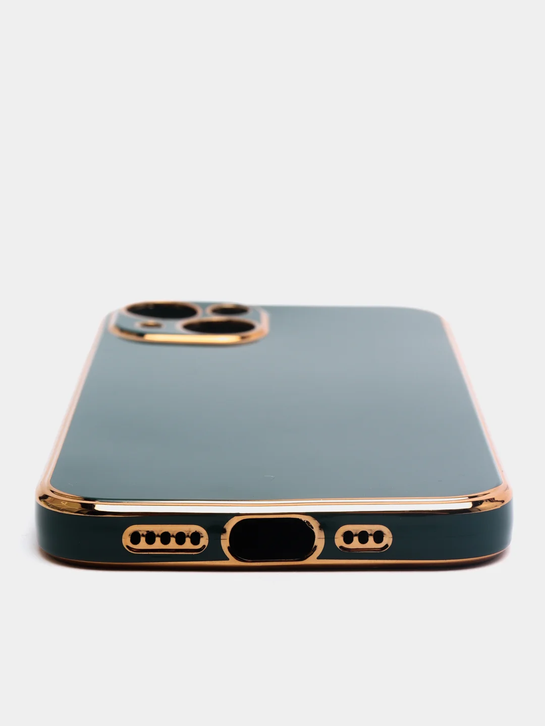 Золотистый хаки чехол для iPhone 13