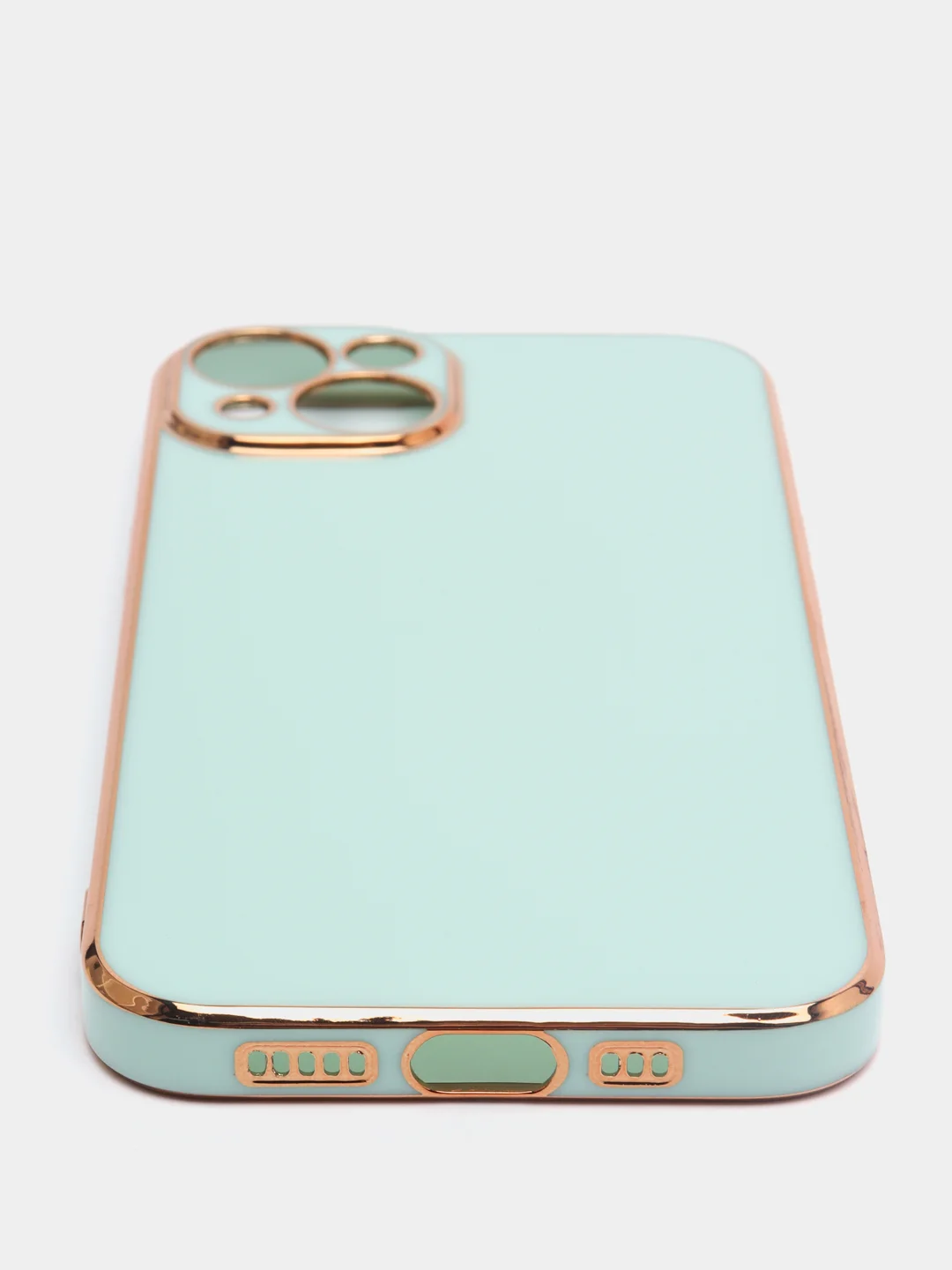 Бирюзовый чехол для iPhone 13