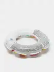 Тёмно-розовый детский надувной круг для плавания, 51 см, от 3-6 лет, INTEX