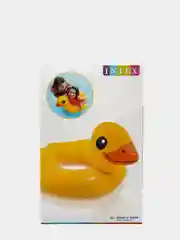 Желтый детский надувной круг для плавания Intex "Животные", разъемный, 3-6 лет, 3 вида