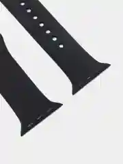 Черный спортивный силиконовый ремешок для Apple Watch 1/2/3/4/5 размер 38-40