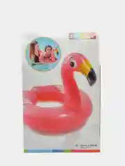 Розовый детский надувной круг для плавания Intex "Животные", разъемный, 3-6 лет, 3 вида