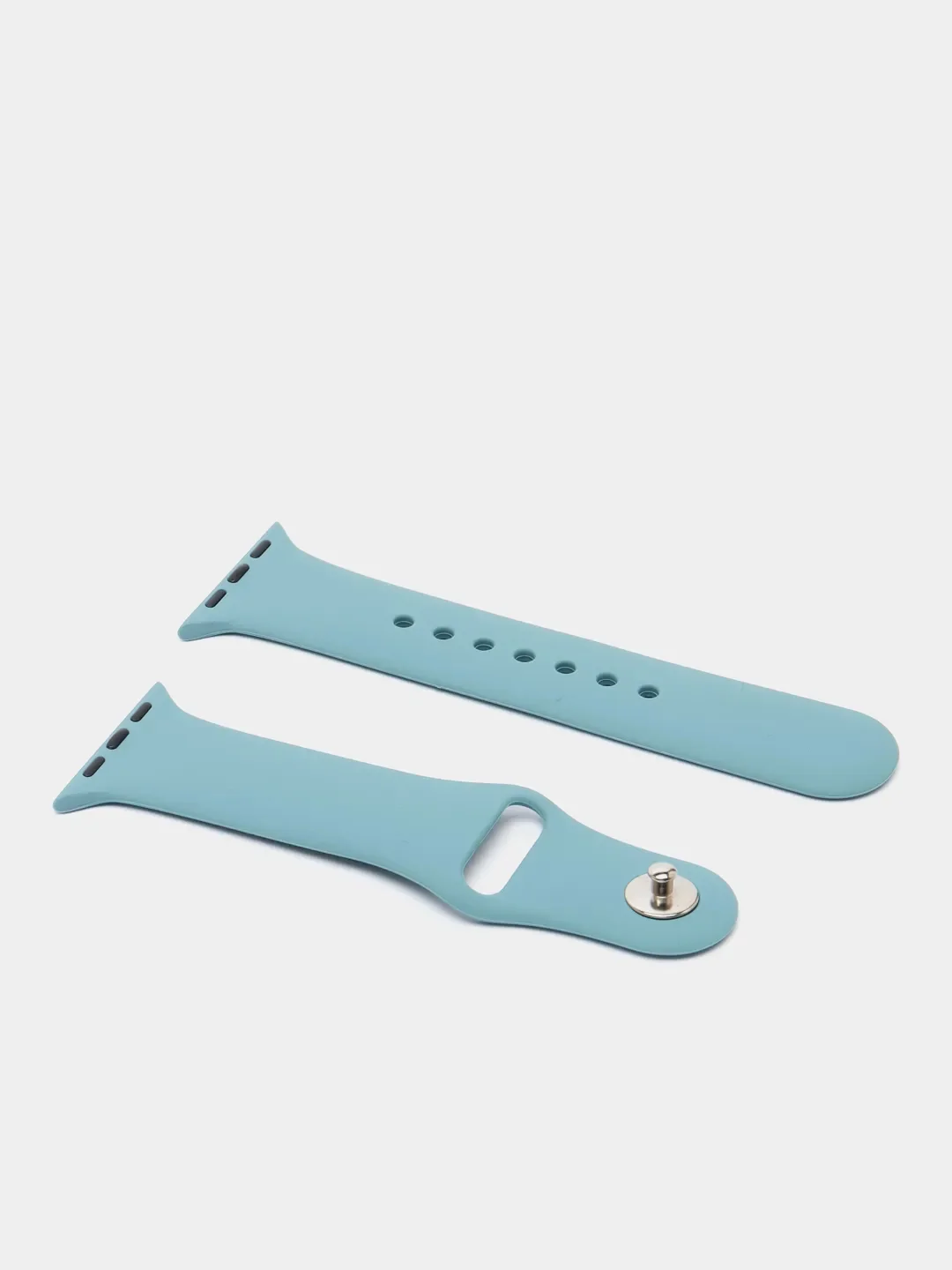 Тёмно-бирюзовый беззамковый ремешок для Apple Watch 42-44 мм