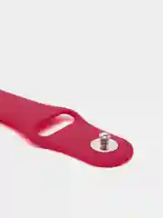 Фуксия спортивный силиконовый ремешок для Apple Watch 1/2/3/4/5 размер 38-40