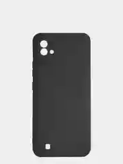Черный чехол для Realme C20, C11 2021 силиконовый матовый
