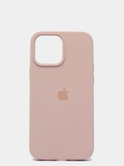 Чехол для iPhone 13, Pro, Max, Silicone закрытый низ с логотипом