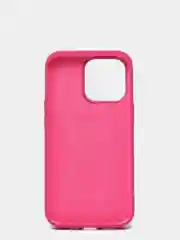 Тёмно-розовый чехол для iPhone 13, Pro, Max, Silicone закрытый низ с логотипом