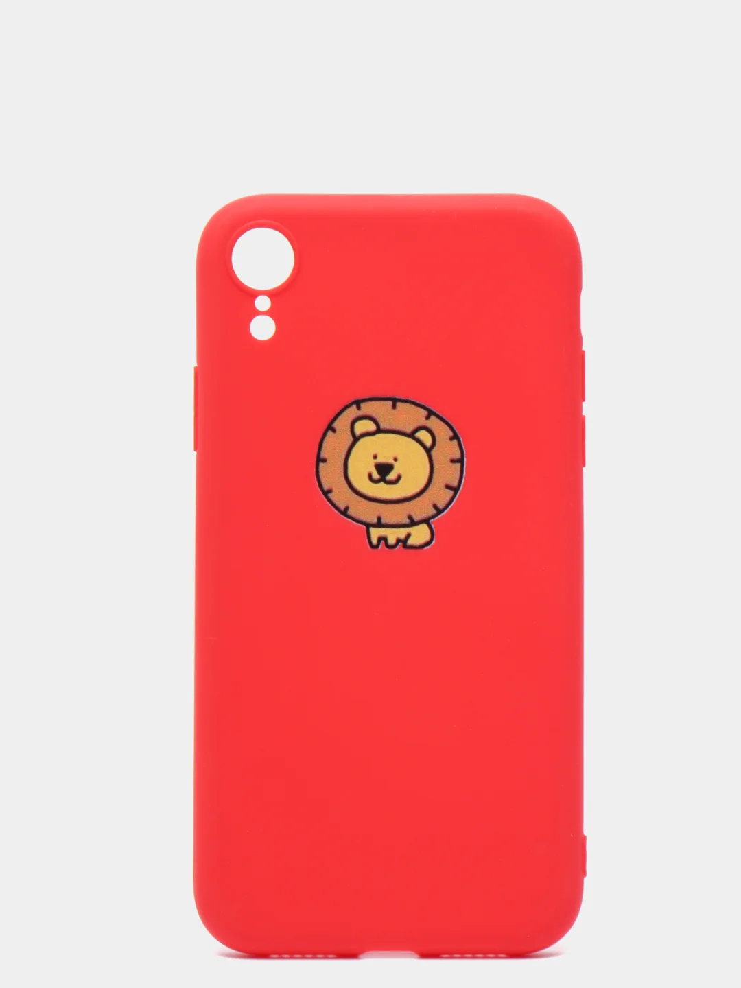 Лимонный чехол на iPhone XR