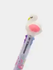 Белый многоцветная шариковая ручка
