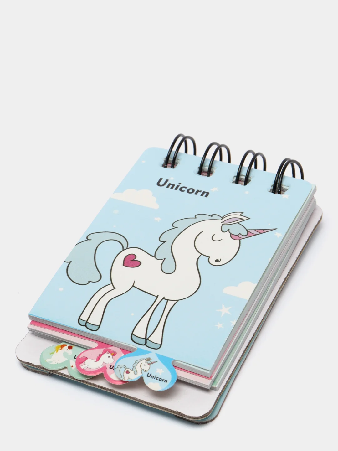 Бирюзовый блокнот WONDER UNI, 6,2 х 9,3 см, 57 листов