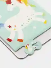 Бирюзовый блокнот WONDER UNI, 6,2 х 9,3 см, 57 листов