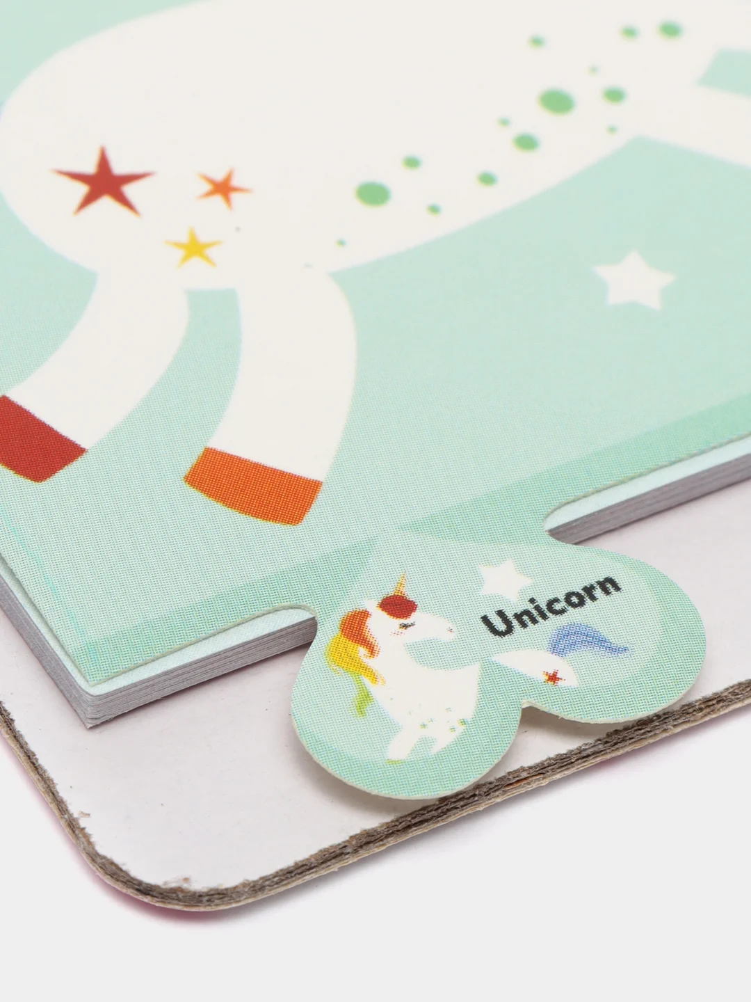 Розовый блокнот WONDER UNI, 6,2 х 9,3 см, 57 листов