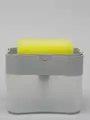 Серебряный дозатор мыла для мытья посуды