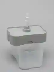 Серебряный дозатор мыла для мытья посуды