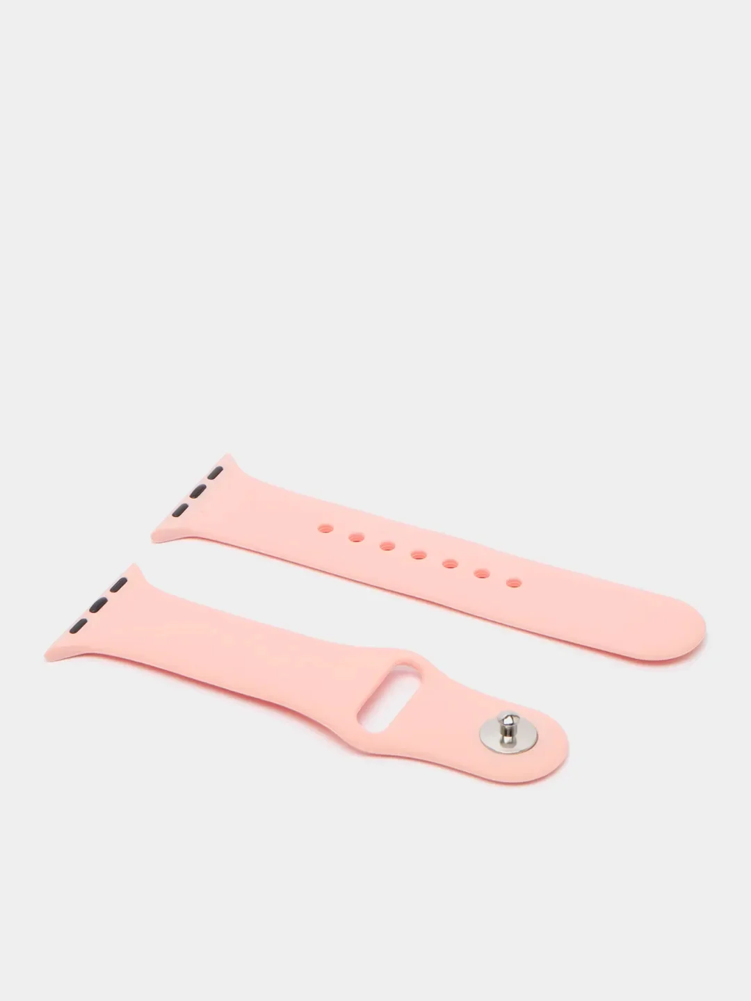 Коралловый спортивный силиконовый ремешок для Apple Watch 1/2/3/4/5 размер 42-44