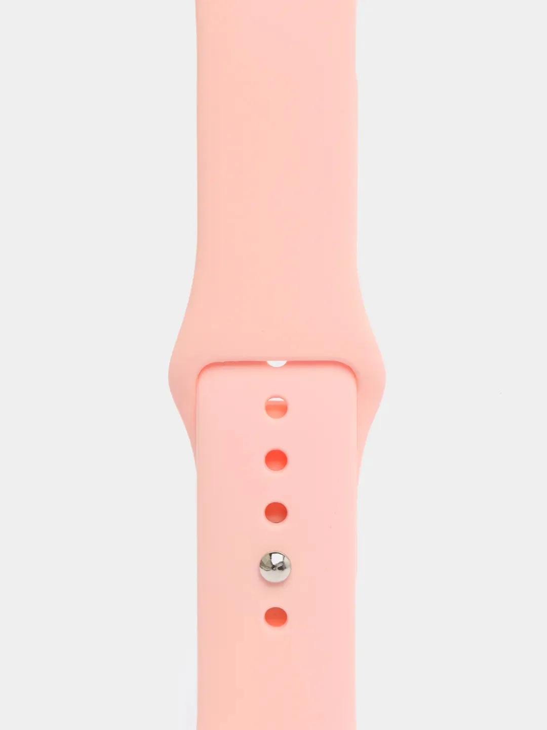 Коралловый спортивный силиконовый ремешок для Apple Watch 1/2/3/4/5 размер 42-44
