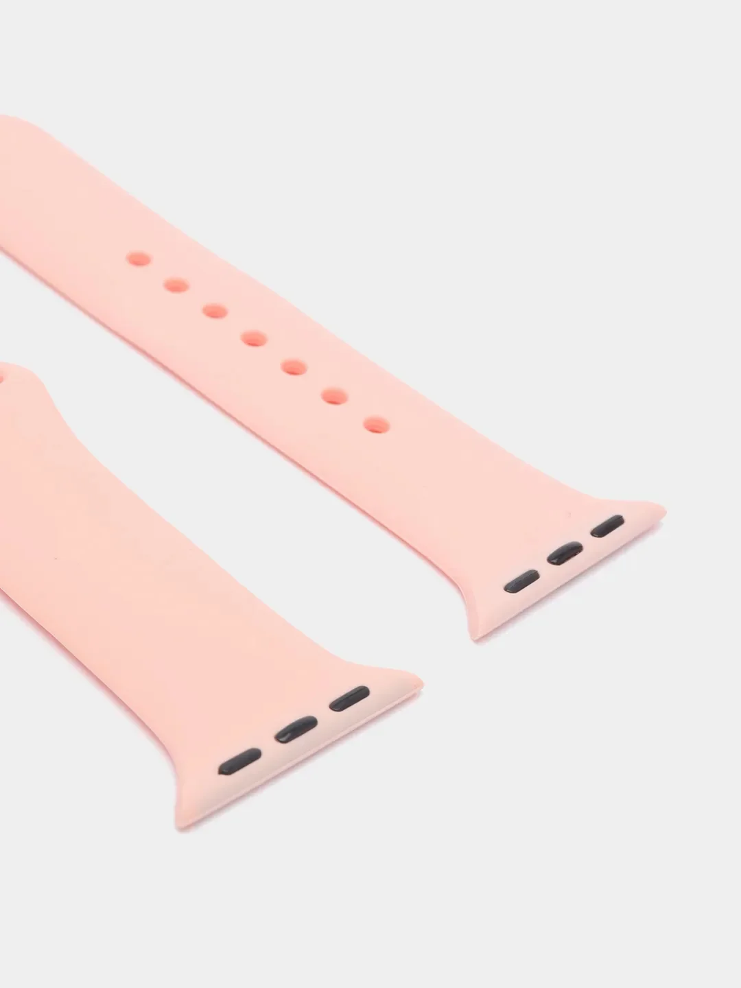 Коралловый спортивный силиконовый ремешок для Apple Watch 1/2/3/4/5 размер 42-44
