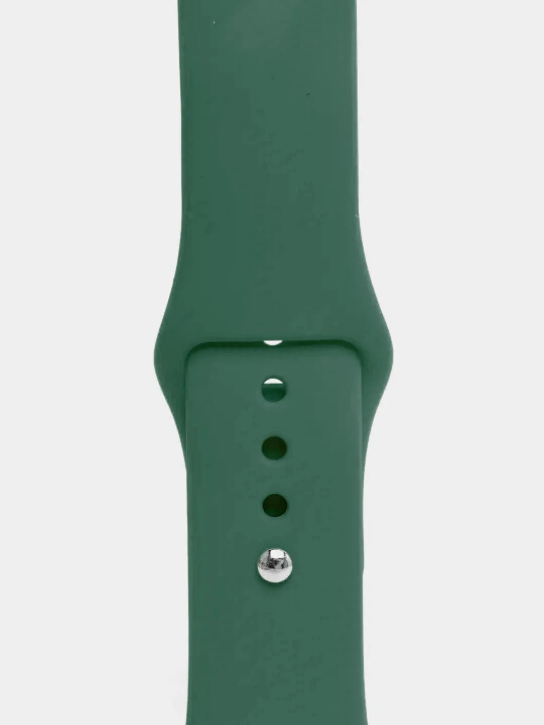 Лесной зеленый спортивный силиконовый ремешок для Apple Watch 1/2/3/4/5 размер 42-44