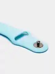 Небесно-голубой спортивный силиконовый ремешок для Apple Watch 1/2/3/4/5 размер 42-44
