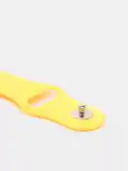 Лимонный спортивный силиконовый ремешок для Apple Watch 1/2/3/4/5 размер 42-44