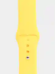 Лимонный спортивный силиконовый ремешок для Apple Watch 1/2/3/4/5 размер 42-44