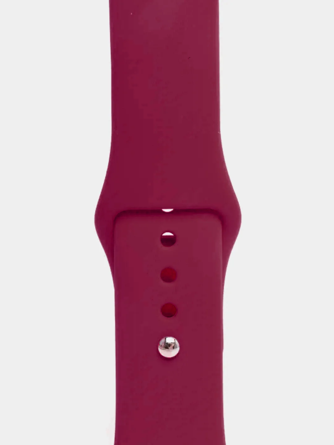 Коралловый меланж спортивный силиконовый ремешок для Apple Watch 1/2/3/4/5 размер 42-44