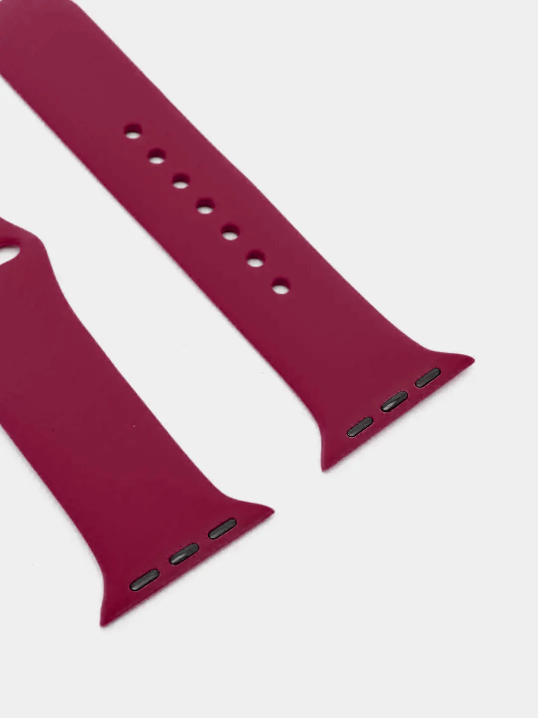 Коралловый меланж спортивный силиконовый ремешок для Apple Watch 1/2/3/4/5 размер 42-44