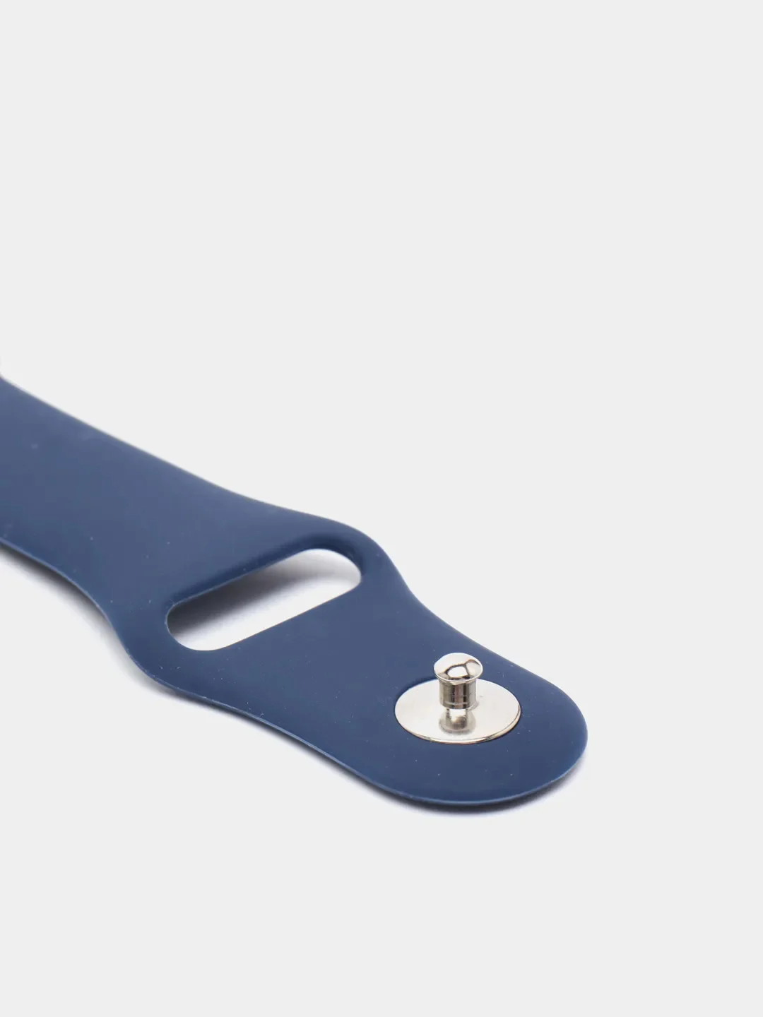 Синий меланж силиконовый ремешок Apple Watch 3-6, SE на 38/40 мм