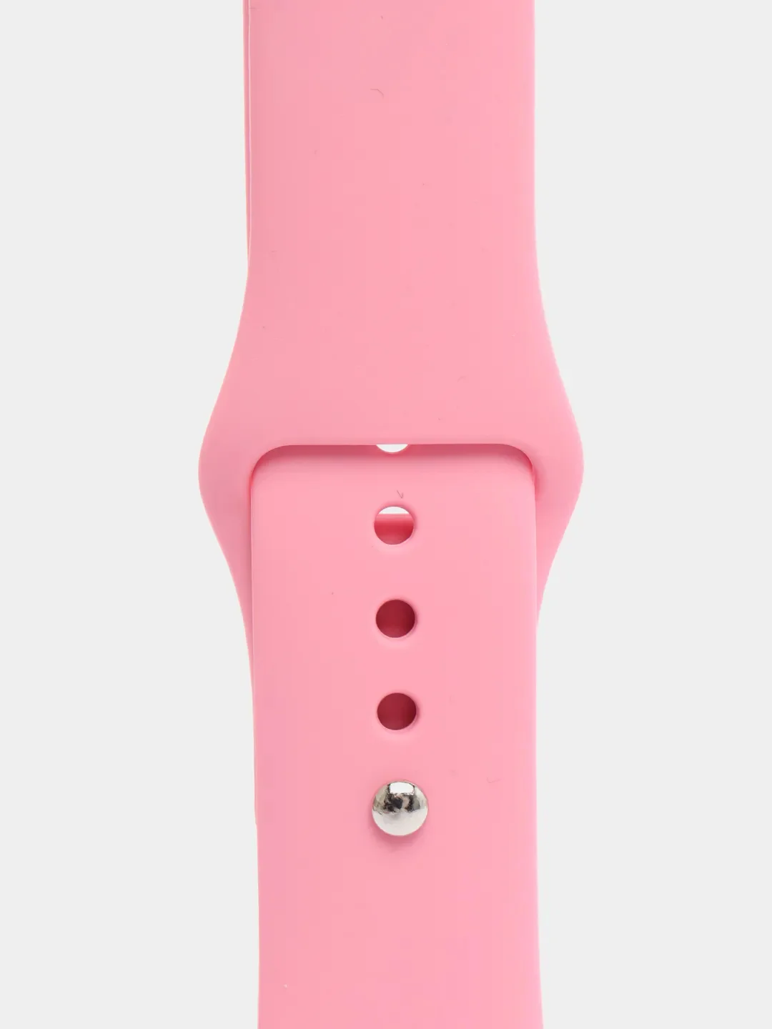 Розовый силиконовый ремешок Apple Watch 3-6, SE на 38/40 мм