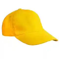 Желтый кепка-бейсболка