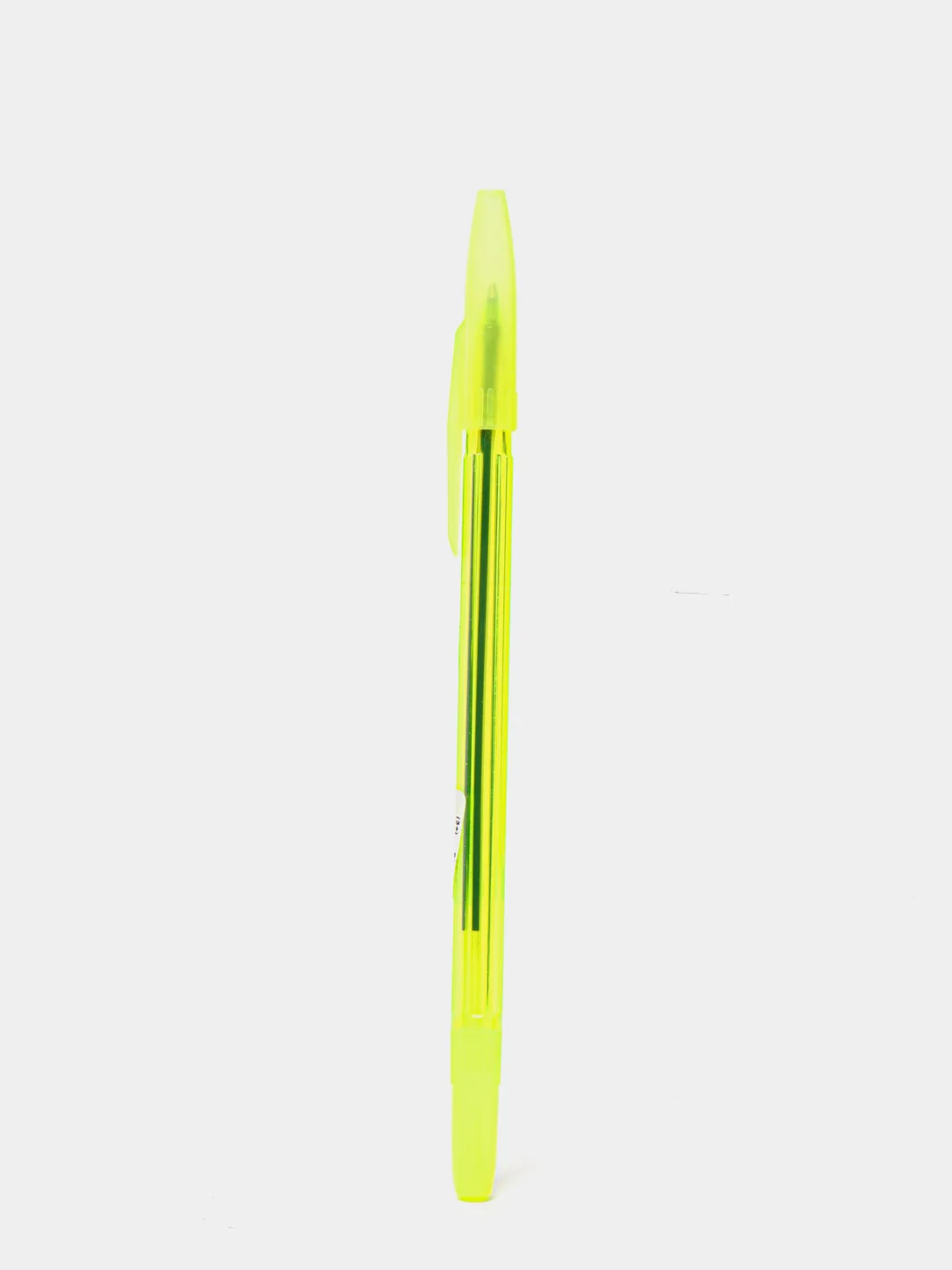 Желтый ручка ШАРИКОВАЯ СТАММ "511 NEON" СИНЯЯ, 1,0ММ, ПРОЗРАЧНЫЙ КОРПУС, 3 шт