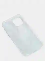 Индиго чехол iPhone 12 / 12 Pro (6.1), 12 mini (5.4) силиконовый с мраморным рисунком
