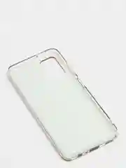 Синий меланж чехол Samsung Galaxy A03s, Самсунг Галакси А03с силиконовый с мраморным рисунком