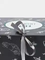 Серый коробки  подарочные "Для семьи"
